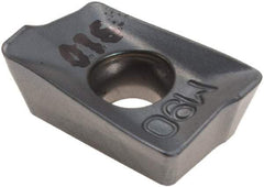 Iscar - HM90 APKT1003 8M Grade IC910 Carbide Milling Insert - AlTiN Finish, 0.139" Thick, 0.8mm Corner Radius - USA Tool & Supply