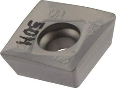 Iscar - SDMT1205 M Grade IC50M Carbide Milling Insert - Uncoated, 0.1969" Thick, 1/2" Inscribed Circle, 0.8mm Corner Radius - USA Tool & Supply