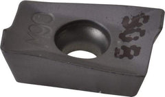 Iscar - HM90 APKT100304 Grade IC908 Carbide Milling Insert - TiAlN Finish, 0.139" Thick, 0.4mm Corner Radius - USA Tool & Supply