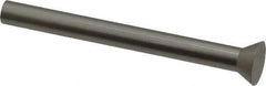 Dayton Lamina - 0.3375" Head Diam, 3/16" Shank Diam, Quill Head, High Speed Steel Solid Mold Die Blank & Punch - 60° Head Angle, 0.1313" Head Height, 2" OAL, Blank Punch, KWX Series - USA Tool & Supply