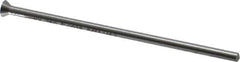 Dayton Lamina - 0.1688" Head Diam, 3/32" Shank Diam, Quill Head, High Speed Steel Solid Mold Die Blank & Punch - 60° Head Angle, 0.0657" Head Height, 2-1/2" OAL, Blank Punch, KWX Series - USA Tool & Supply