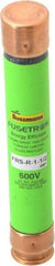 Cooper Bussmann - 300 VDC, 600 VAC, 1.5 Amp, Time Delay General Purpose Fuse - Fuse Holder Mount, 127mm OAL, 20 at DC, 200 (RMS) kA Rating, 13/16" Diam - USA Tool & Supply