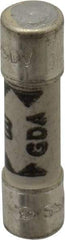 Cooper Bussmann - 250 VAC, 32 VDC, 0.2 Amp, Fast-Acting Miniature Ceramic Fuse - 20mm OAL, 5mm Diam - USA Tool & Supply