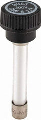 Cooper Bussmann - 300 VAC, 6.25 Amp, Time Delay Size Rejecting/NonRejecting Fuse - Fuse Holder Mount, 2-1/4" OAL, 10 at AC kA Rating, 15.9mm Diam - USA Tool & Supply