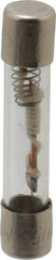 Cooper Bussmann - 250 VAC, 32 VDC, 0.5 Amp, Time Delay Miniature Glass Fuse - 1-1/4" OAL, 1/4" Diam - USA Tool & Supply