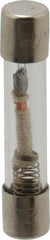 Cooper Bussmann - 250 VAC, 32 VDC, 0.25 Amp, Time Delay Miniature Glass Fuse - 1-1/4" OAL, 1/4" Diam - USA Tool & Supply