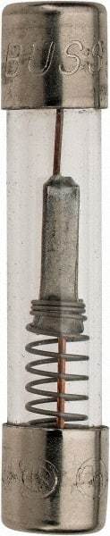 Cooper Bussmann - 250 VAC, 32 VDC, 4 Amp, Time Delay Miniature Glass Fuse - 1-1/4" OAL, 1/4" Diam - USA Tool & Supply