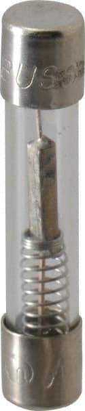 Cooper Bussmann - 250 VAC, 32 VDC, 5 Amp, Time Delay Miniature Glass Fuse - 1-1/4" OAL, 1/4" Diam - USA Tool & Supply