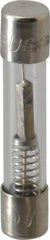 Cooper Bussmann - 250 VAC, 32 VDC, 5 Amp, Time Delay Miniature Glass Fuse - 1-1/4" OAL, 1/4" Diam - USA Tool & Supply