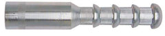 Wej-It - 7/8" Diam, 7/8" Drill, 5-3/4" OAL, 2" Min Embedment Drop-In Concrete Anchor - 12L14 Steel, Zinc-Plated Finish, Hex Nut Head, Hex Drive, 1-1/2" Thread Length - USA Tool & Supply