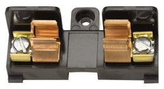 Cooper Bussmann - 1 Pole, 600 VAC/VDC, 30 Amp, Screw Mount Fuse Block - 13/32 Inch Diameter x 1-1/2 Inch Fuse Length, 65.1mm Long x 34.1mm Wide x 28.6mm High Block - USA Tool & Supply