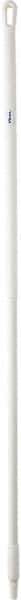 Vikan - 59 x 1-1/4" Fiberglass Squeegee Handle - European Threaded Connection, White - USA Tool & Supply