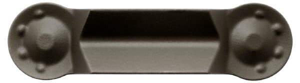 Seco - 150.102.5 14 TGP45 Grade, 0.098" Cutting Width, Carbide Cutoff Insert - 6° Right Hand Lead Angle, 0.007" Cnr Rad, TiCN/Al2O3 Coated, Single End - USA Tool & Supply
