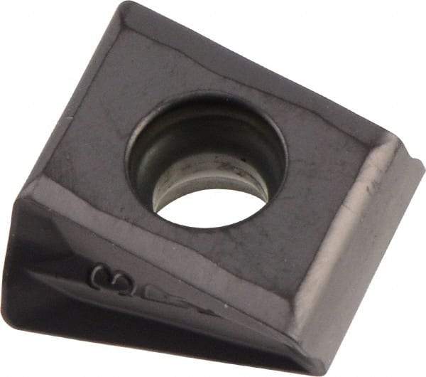 Iscar - T490 LNMT1306 Grade IC928 Carbide Milling Insert - TiAlN Finish, 0.262" Thick, 0.8mm Corner Radius - USA Tool & Supply