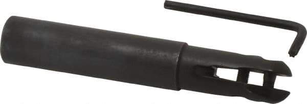 Minicut International - 3/4" Cut Diam, 0.512" Max Depth of Cut, 3/4" Shank Diam, 4" OAL, Indexable Ball Nose End Mill - 1-3/4" Head Length, Straight Shank, BNMI Toolholder, BNSI 0750 Insert - USA Tool & Supply