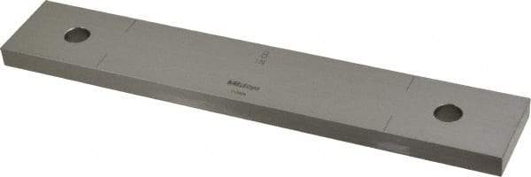 Mitutoyo - 8" Rectangular Steel Gage Block - Accuracy Grade 0, Includes Certificate of Inspection - USA Tool & Supply