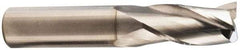 M.A. Ford - 5/8", 3 Flute, Single End, Solid Carbide, 0.02" Corner Radius End Mill - 3-1/2" OAL, 30° Helix, Right Hand Flute, 1-5/8" LOC, Right Hand Cut - USA Tool & Supply