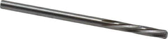 Magafor - 3.109mm Solid Carbide 6 Flute Chucking Reamer - Spiral Flute, 0.1224" Straight Shank, 19/32" Flute Length, 2-1/4" OAL - USA Tool & Supply