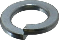 Value Collection - M12, 12.2mm ID, 21.1mm OD, 2.5mm Thick Split Lock Washer - Grade 8 Spring Steel, Zinc-Plated Finish, 12.2mm Min ID, 12.7mm Max ID - USA Tool & Supply