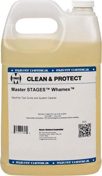 Master Fluid Solutions - 1 Gal Bottle Cleaner - Coolant Cleaner, Sump Cleaner, Machine Cleaner - USA Tool & Supply