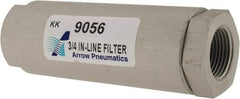 Made in USA - Filter Elements & Assemblies Filter Type: Inline Media Type: Sintered Bronze - USA Tool & Supply