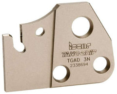 Iscar - 1.1811" Blade Height, 0.1575" Blade Width, 1.6339" OAL, Neutral Cut, Single End Indexable Cut-Off Blade - TGAD Blade - USA Tool & Supply
