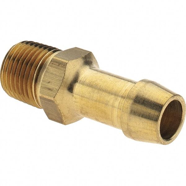 Eaton - 1/8 Thread Barbed Hose Fittings - Brass - USA Tool & Supply