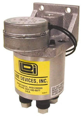 LDI Industries - 0.16 cc Output per Cycle, 3 Outlet Central Lubrication System Electric Pump - 66.55mm Wide x 134.37mm High, 120 Volt, Oil/Grease, 1/8-27 Outlet Thread, NPTF - USA Tool & Supply