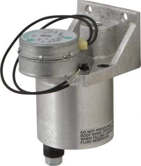 LDI Industries - 0.16 cc Output per Cycle, 1 Outlet Central Lubrication System Electric Pump - 66.55mm Wide x 134.37mm High, 120 Volt, Oil/Grease, 1/8-27 Outlet Thread, NPTF - USA Tool & Supply