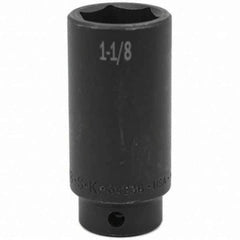 SK - Impact Socket - 1/2"DR 1-1/8" DEEP IMPACT SOCKET - USA Tool & Supply