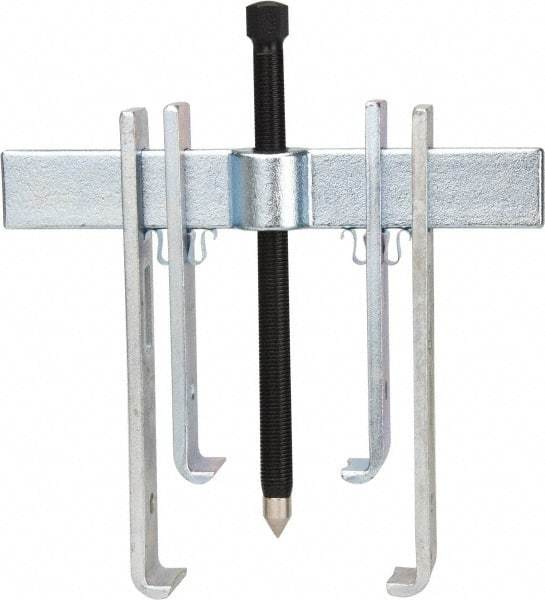 Proto - 10" Spread, 10 Ton Capacity, Puller - 10-1/4" Long, For Bearings, Gears & Pulleys - USA Tool & Supply