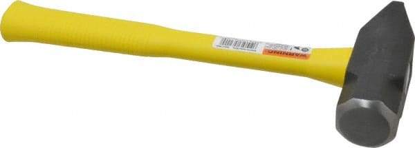 Stanley - 4 Lb Head Blacksmith's Hammer - 14" OAL, Fiberglass Handle - USA Tool & Supply