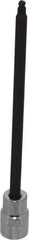 Proto - 3/8" Drive, 5/32" Hex Bit Socket - 6-3/32" OAL, 5" Bit Length, Long Ball End Hex Bit Socket - USA Tool & Supply