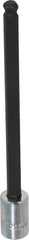 Proto - 3/8" Drive, 5/16" Hex Bit Socket - 6-3/32" OAL, 5" Bit Length, Long Ball End Hex Bit Socket - USA Tool & Supply