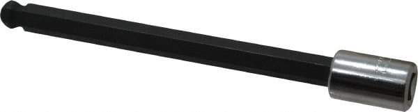 Proto - 3/8" Drive, 3/8" Hex Bit Socket - 6-3/32" OAL, 5" Bit Length, Long Ball End Hex Bit Socket - USA Tool & Supply