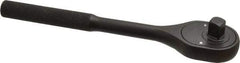 Proto - 1/2" Drive Pear Head Standard Ratchet - Black Oxide Finish, 10" OAL, 24 Gear Teeth, Standard Head - USA Tool & Supply