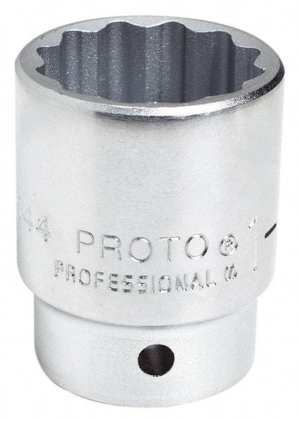 Blackhawk by Proto - 3/4" Drive, Standard Hand Socket - 12 Points, 2-45/64" OAL, Alloy Steel, Black Finish - USA Tool & Supply