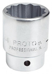 Blackhawk by Proto - 3/4" Drive, Standard Hand Socket - 12 Points, 2-45/64" OAL, Alloy Steel, Black Finish - USA Tool & Supply