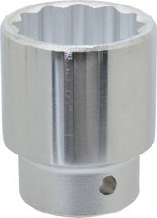 Proto - 1-1/2", 3/4" Drive, Standard Hand Socket - 12 Points, 2-13/32" OAL, Chrome Finish - USA Tool & Supply