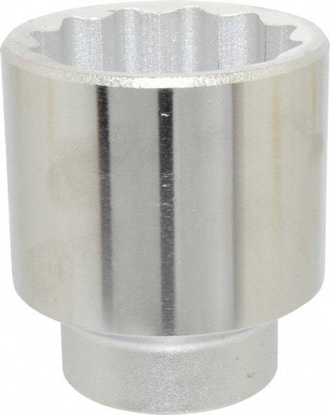 Proto - 2-1/8", 3/4" Drive, Standard Hand Socket - 12 Points, 3-9/32" OAL, Chrome Finish - USA Tool & Supply