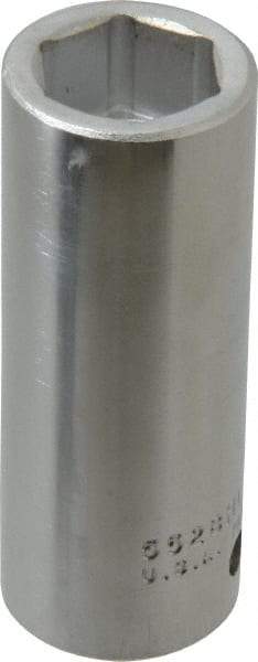 Proto - 7/8", 3/4" Drive, Deep Hand Socket - 6 Points, 3-1/2" OAL, Chrome Finish - USA Tool & Supply