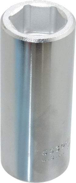 Proto - 15/16", 3/4" Drive, Deep Hand Socket - 6 Points, 3-1/2" OAL, Chrome Finish - USA Tool & Supply