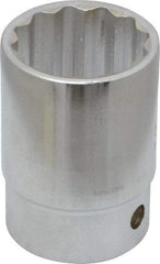 Proto - 3/4" Drive, Standard Hand Socket - 12 Points, 2-7/32" OAL, Chrome Finish - USA Tool & Supply