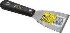 Stanley - Stiff Steel 1-Edge Scraper - 3" Blade Width x 3-5/8" Blade Length, 3-7/8" Long Nylon Handle - USA Tool & Supply