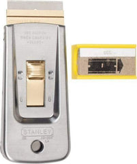 Stanley - 1-Edge Scraper - 1-1/2" Blade Width x 1-1/2" Blade Length - USA Tool & Supply