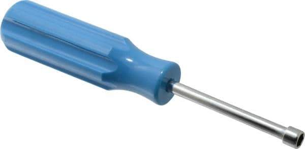 Proto - 6mm Solid Shaft Nutdriver - Plastic Handle, 6-3/4" OAL - USA Tool & Supply