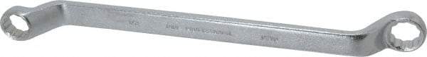 Proto - 1/2" x 9/16" 12 Point Offset Box Wrench - Double End, 9" OAL, Steel, 60° Offset - USA Tool & Supply