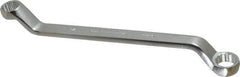 Proto - 5/8" x 11/16" 12 Point Offset Box Wrench - Double End, 10-1/4" OAL, Steel, 60° Offset - USA Tool & Supply