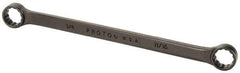 Proto - 11/16" x 3/4" 12 Point Offset Box Wrench - Double End, 11-1/4" OAL, Steel, Black Finish, 15° Offset - USA Tool & Supply