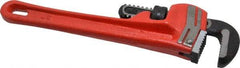 Proto - 8" Steel Straight Pipe Wrench - 1" Pipe Capacity - USA Tool & Supply